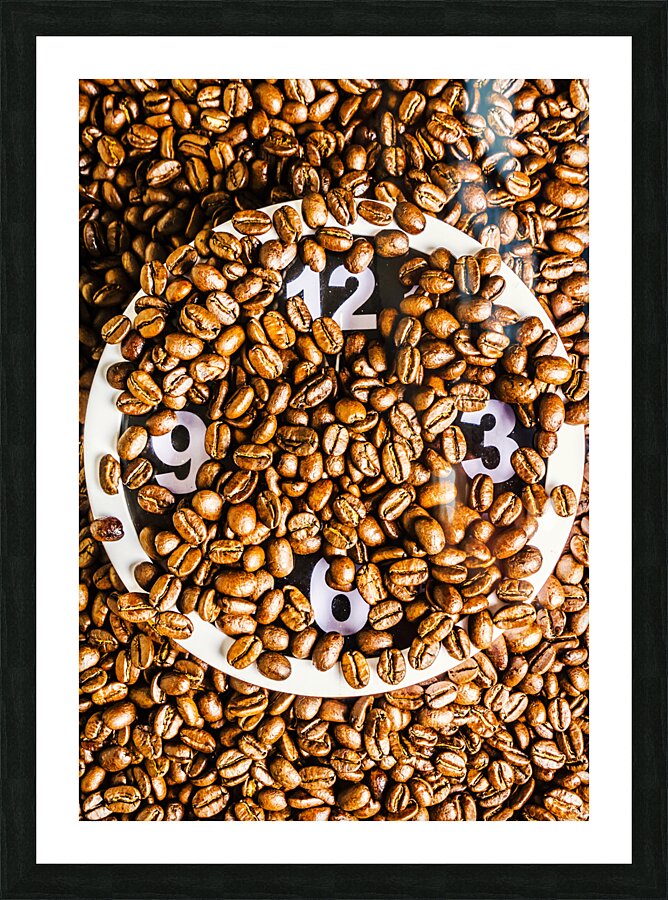 Coffee time Picture Frame print