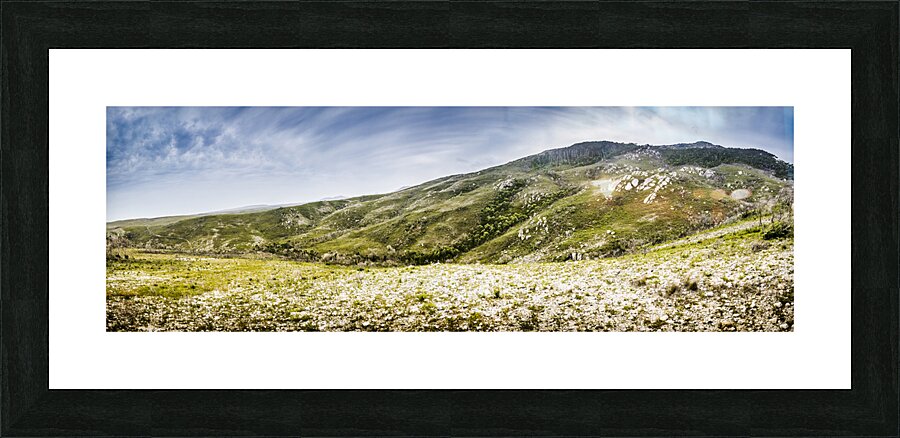 Mount Agnew landscape in Tasmania Picture Frame print