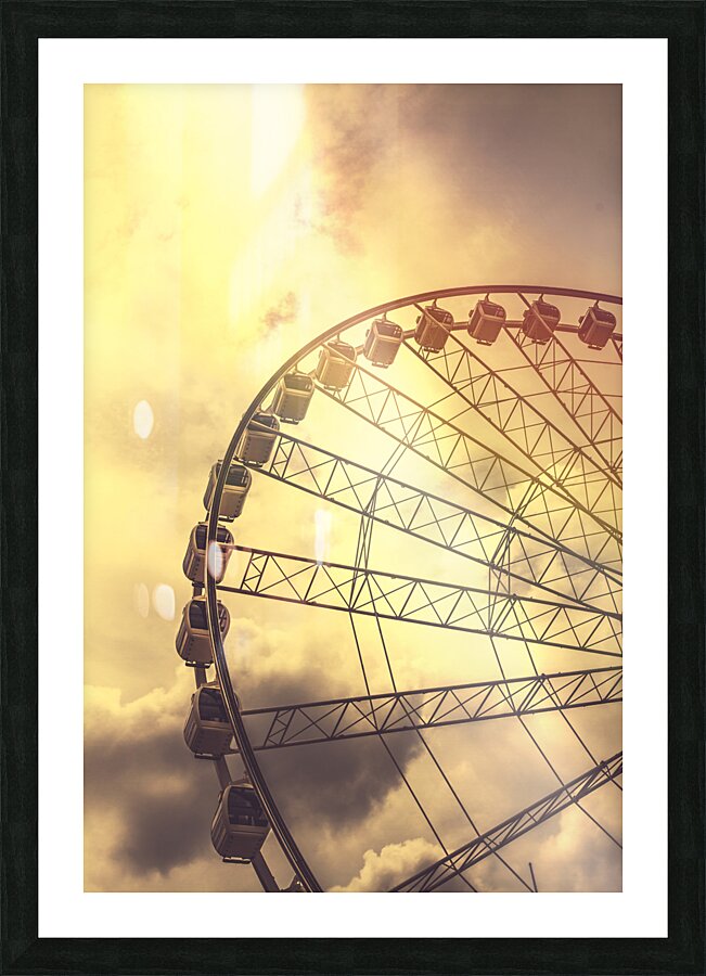 Riding high Picture Frame print