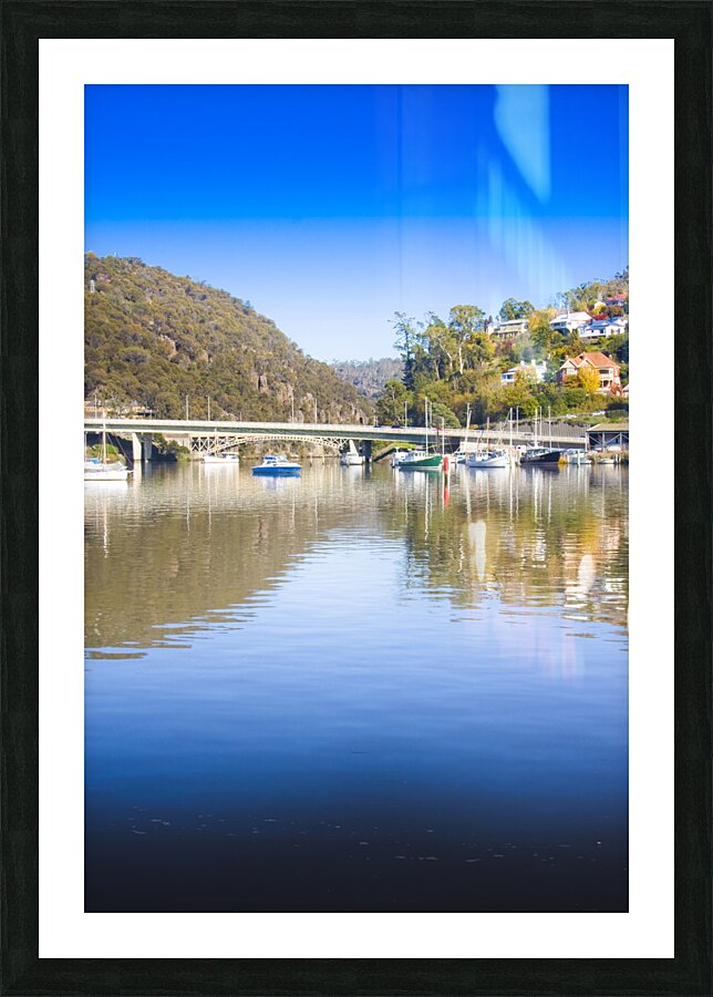 Launceston Harbour Picture Frame print
