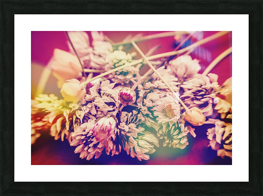 Floral flare Picture Frame print