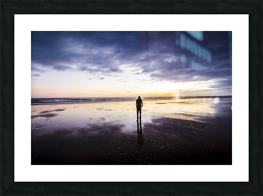 It starts here Picture Frame print