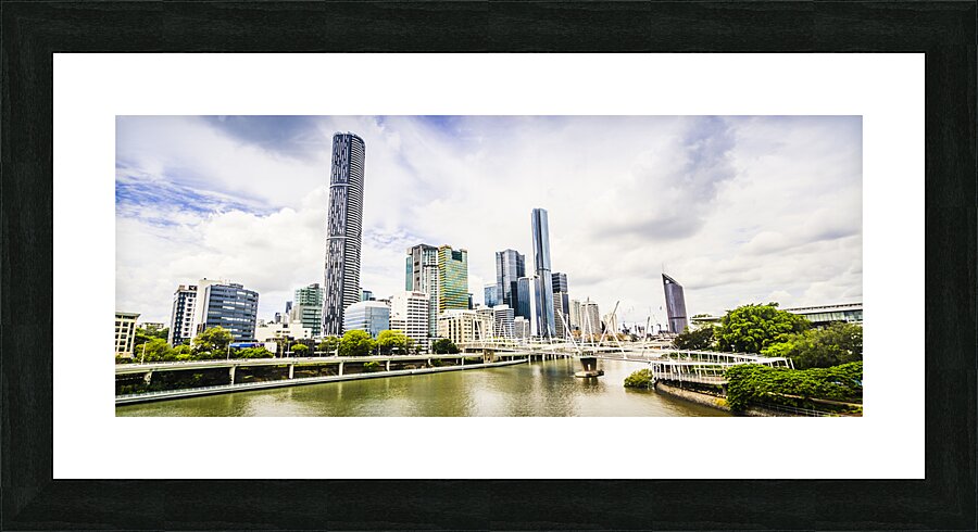 Cityramic Picture Frame print