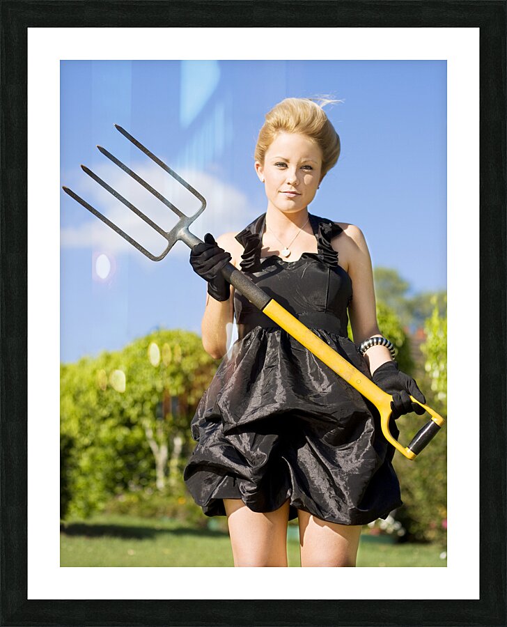 Killing Weeds With Killer Style Picture Frame print