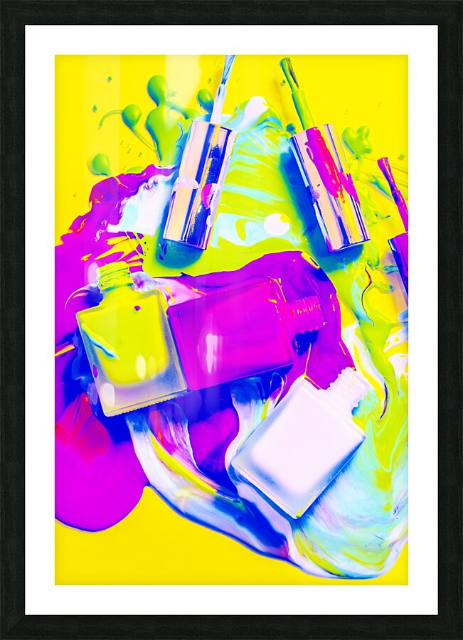 Manic cured Picture Frame print