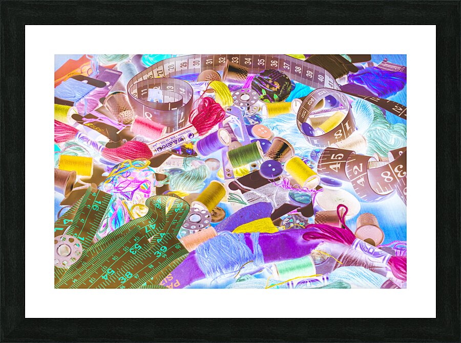 Creative clothing craft Picture Frame print