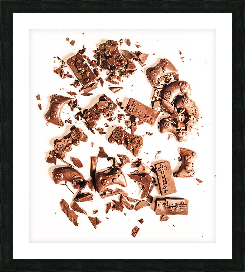 Gamers delight Picture Frame print