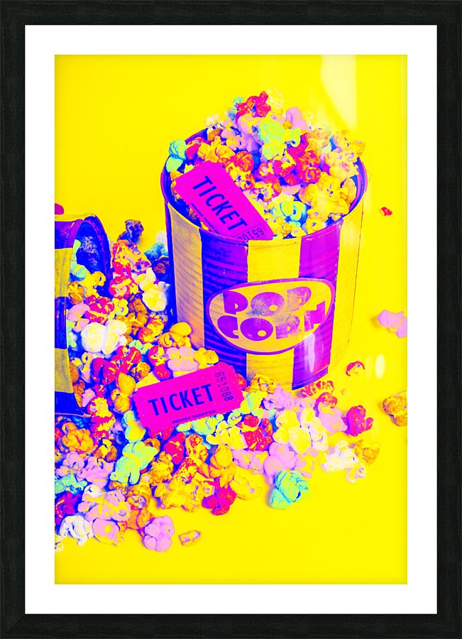 Thrills and spills Picture Frame print