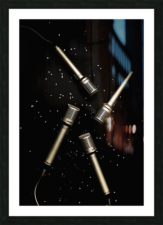 Glitz and glam in performing arts Picture Frame print