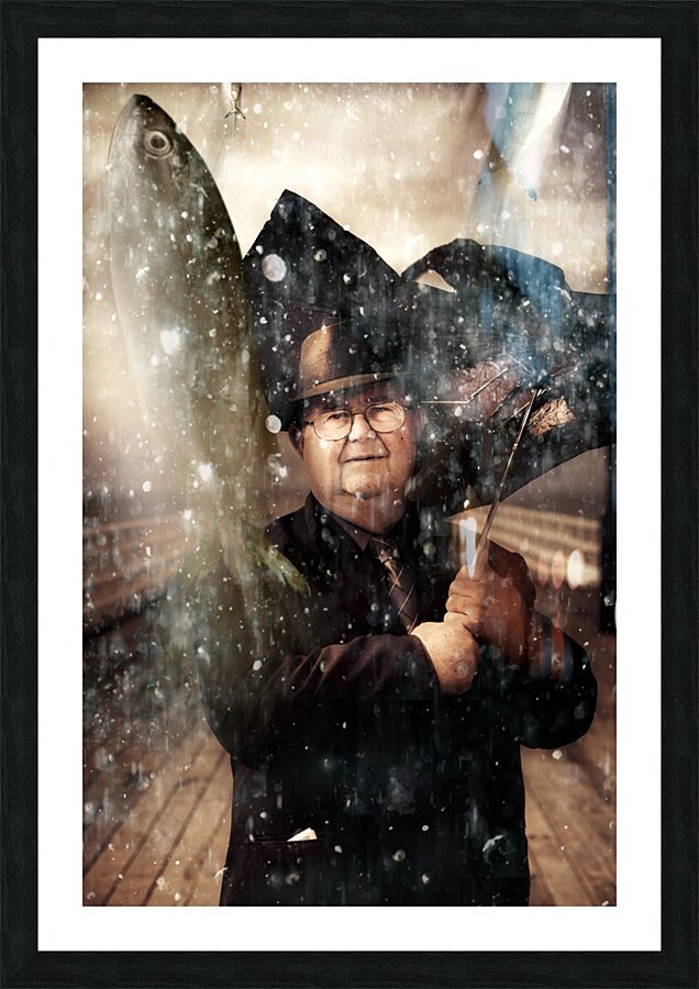 Gift From Above Picture Frame print