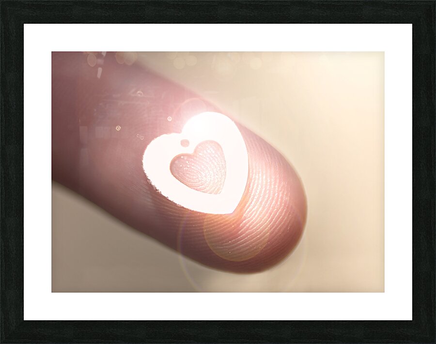 Love Picture Frame print