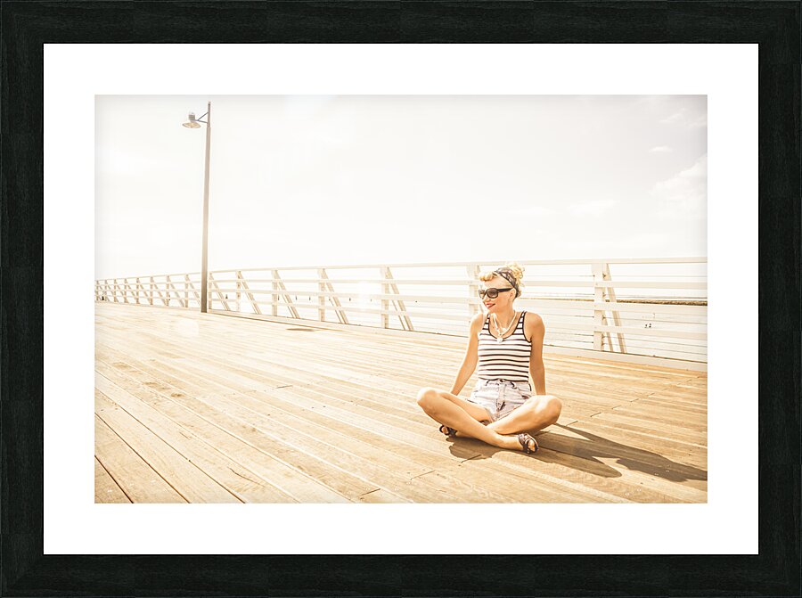 Peaceful Pin-Up Picture Frame print