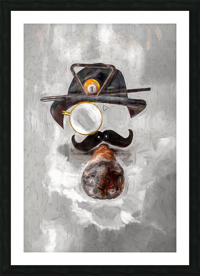 Hot shot Picture Frame print