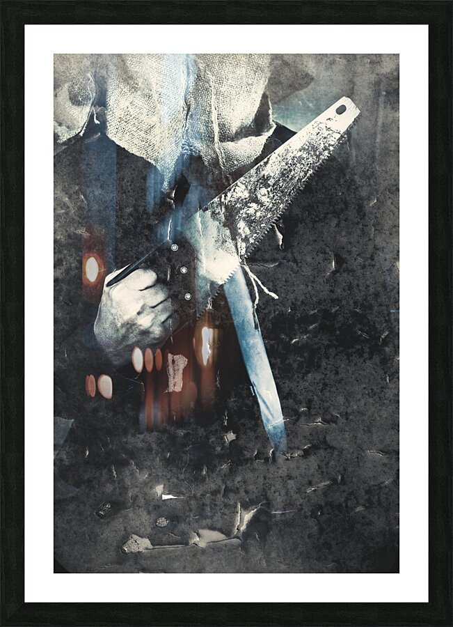 Sight for SAW eyes Picture Frame print