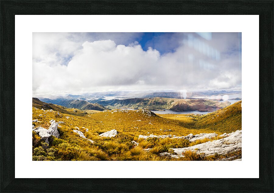 A range of colours Picture Frame print