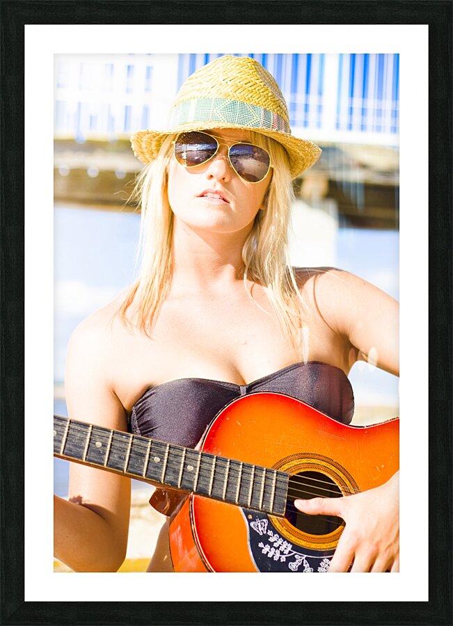 Seaside sonata Picture Frame print