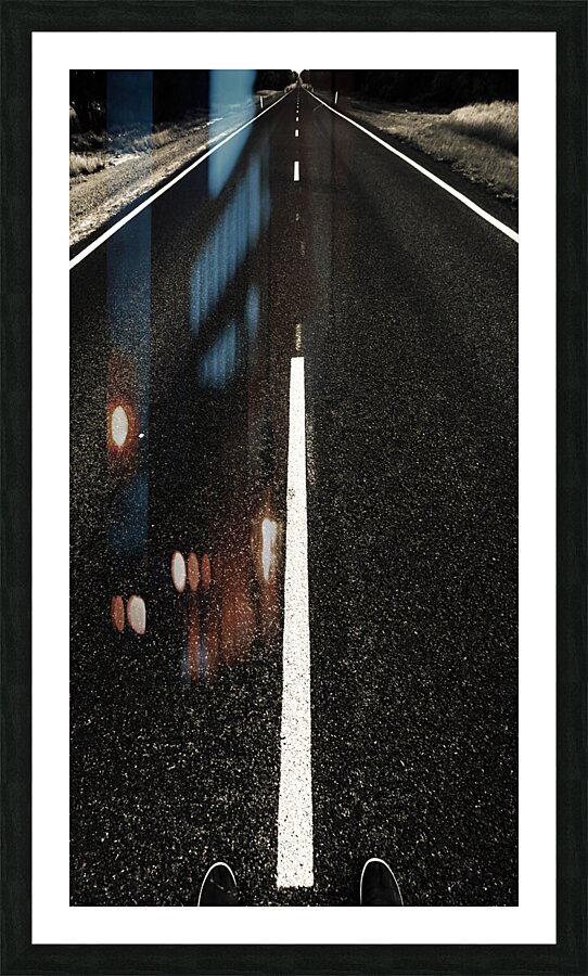 Begins here Picture Frame print