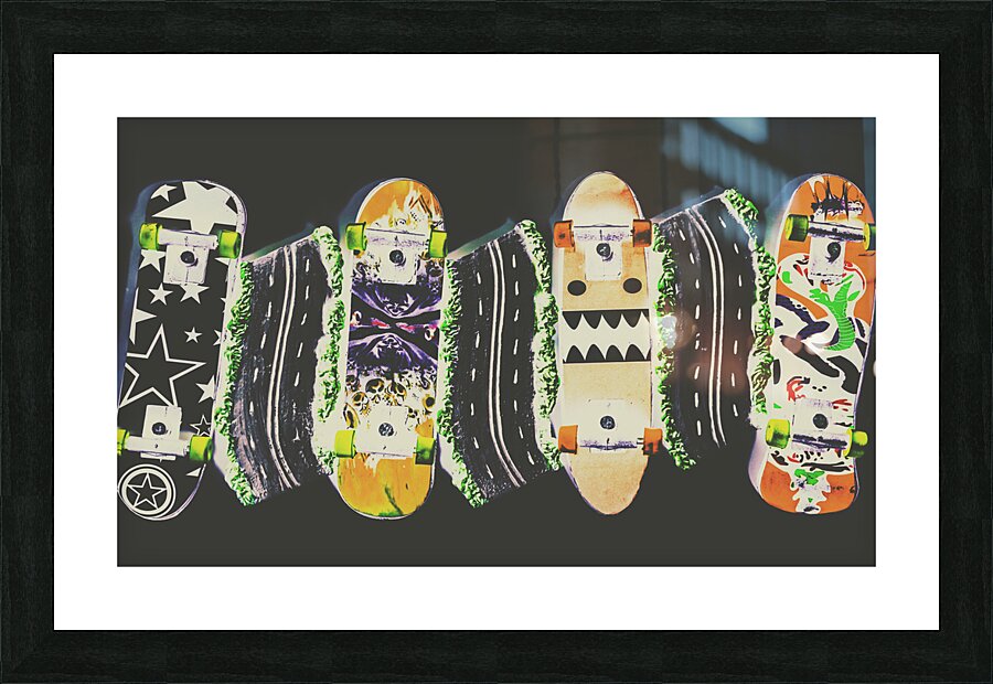 Freestyle freeway Picture Frame print