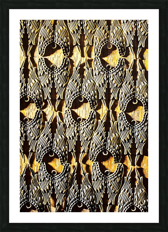 Angelic patterns Picture Frame print