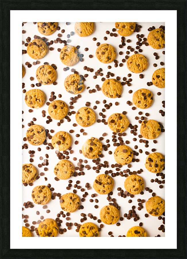 Choc dropped Picture Frame print