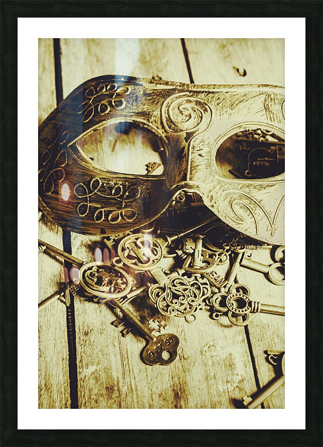 Keys to the kingdom Picture Frame print