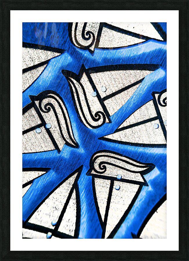 Ship shape sails Picture Frame print