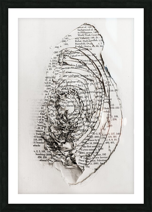 Hole in the official story Picture Frame print