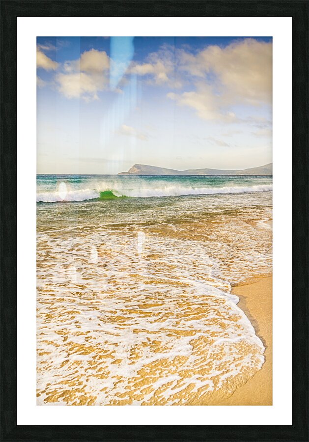 Neck Bay Picture Frame print