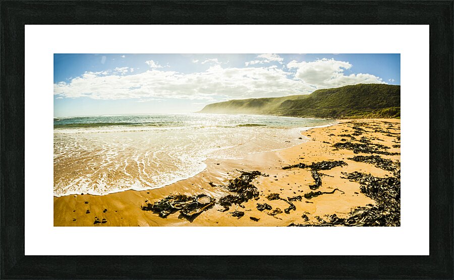Tranquil Tasmanian beach paradise Picture Frame print