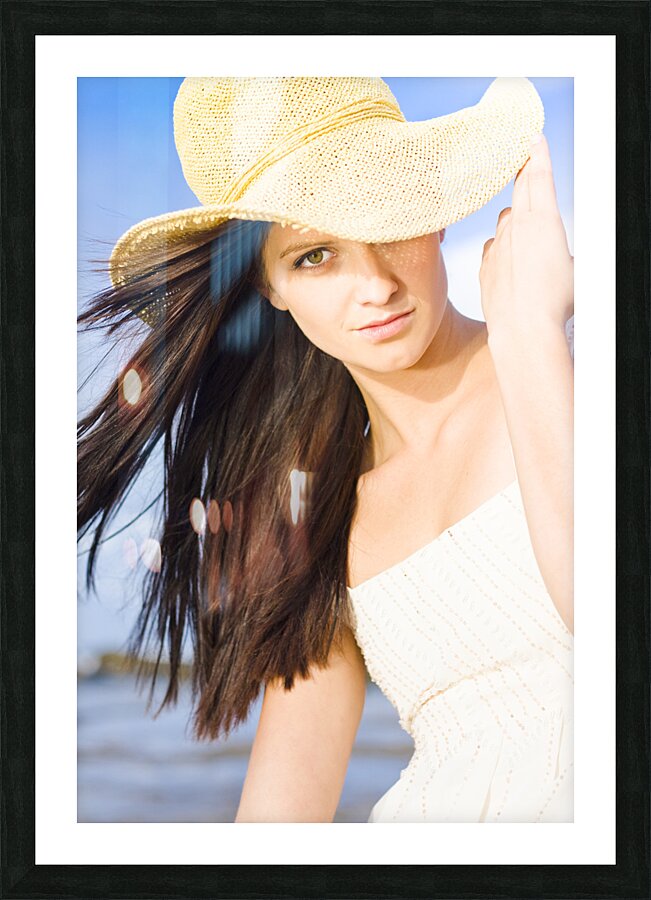Summer Beauty Picture Frame print