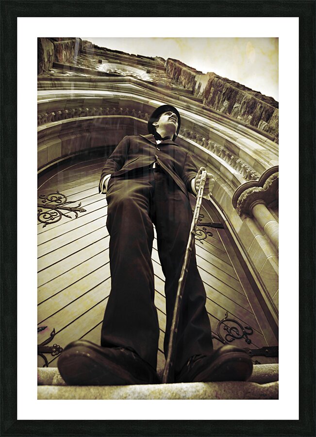 Waiting By Deaths Door Picture Frame print