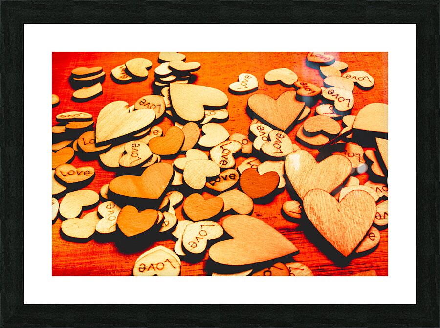 Abstract collective connection Picture Frame print