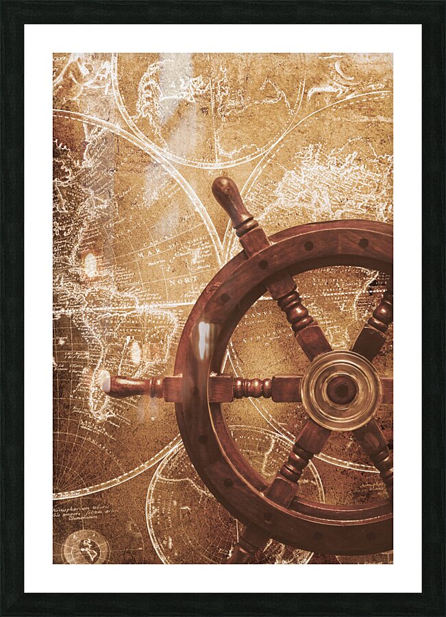 Nautical exploration  Picture Frame print