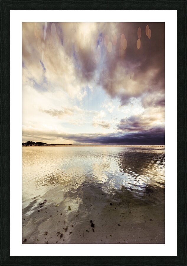 Dawn colours Picture Frame print