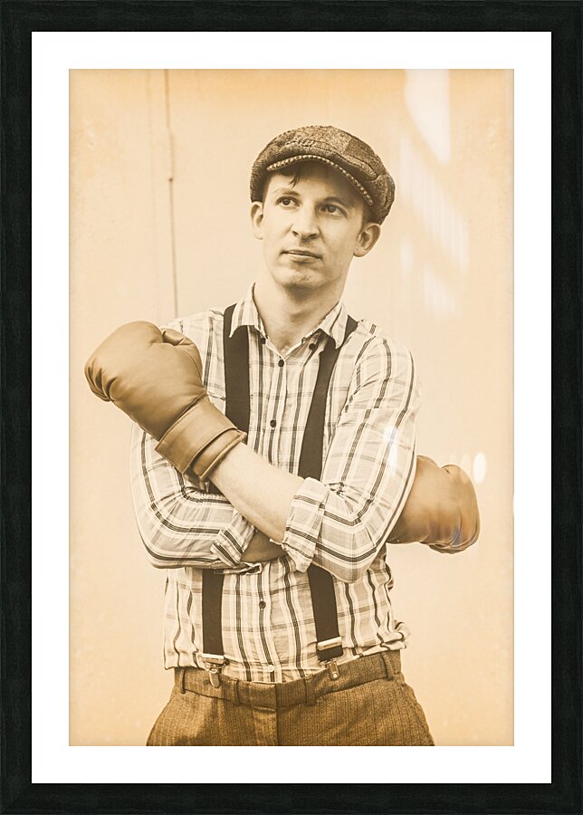 English boxing and the pride of London Picture Frame print