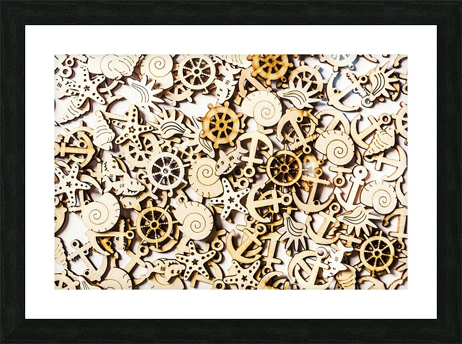 Islandy Picture Frame print