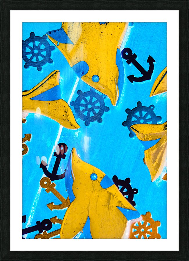 Underwater exotics  Picture Frame print