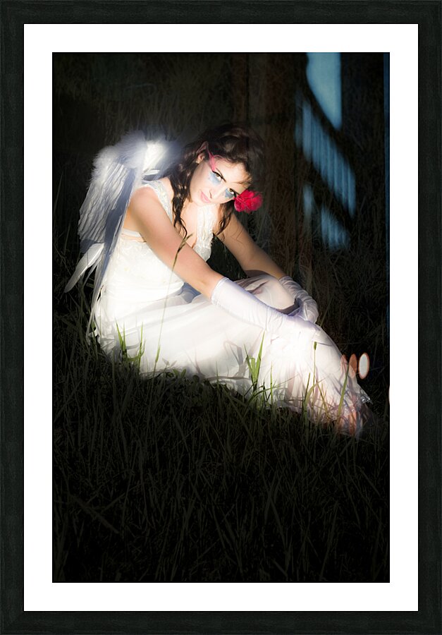 Enchanted Angel Picture Frame print