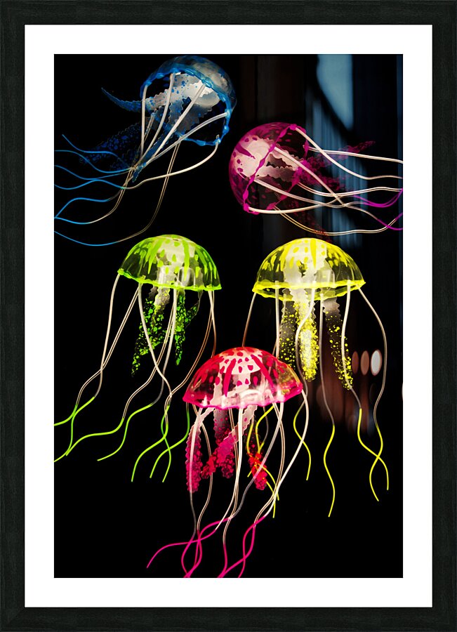 Captivating connectivity Picture Frame print