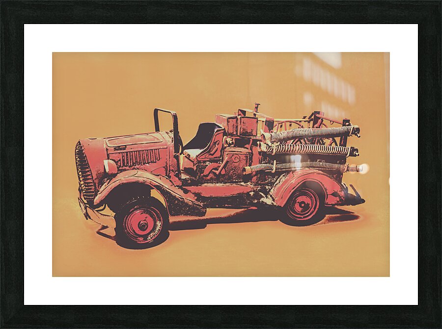 The engine room Picture Frame print