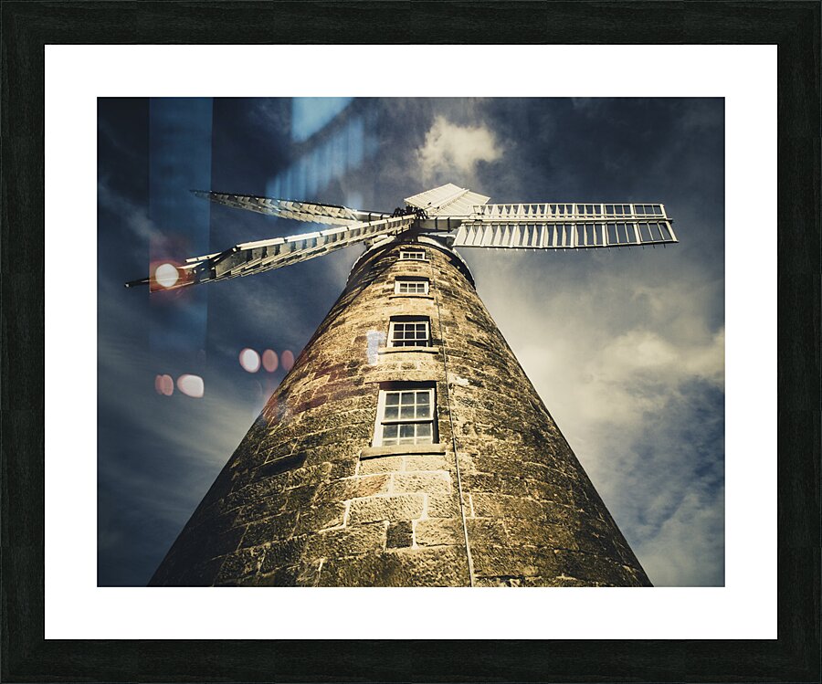 Callington Mill in Oatlands Tasmania Picture Frame print