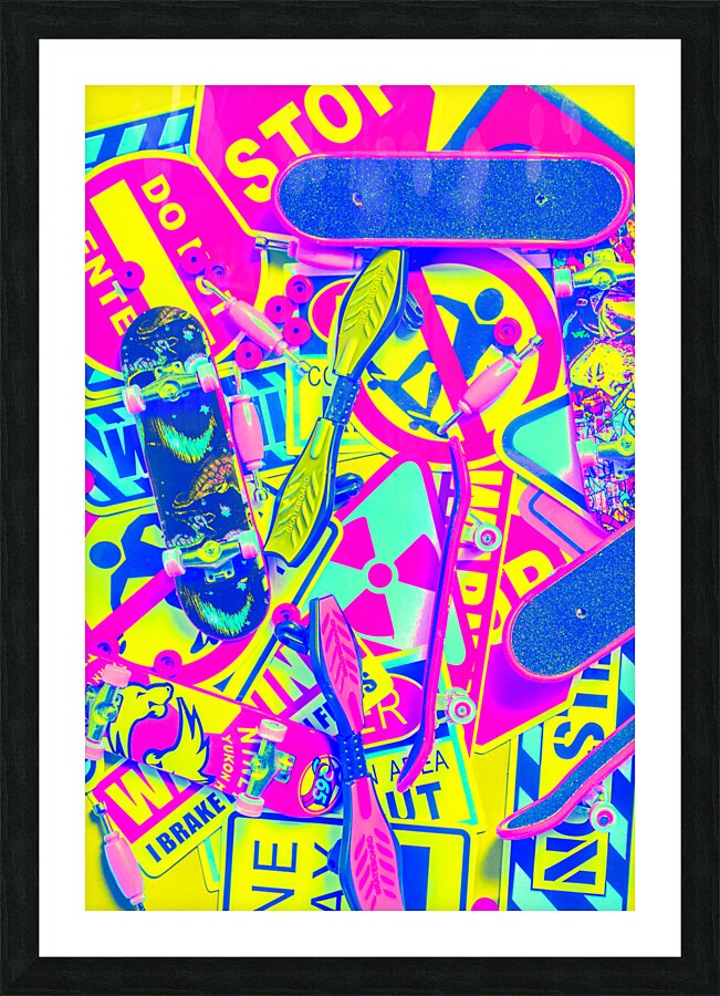 Decked out Picture Frame print