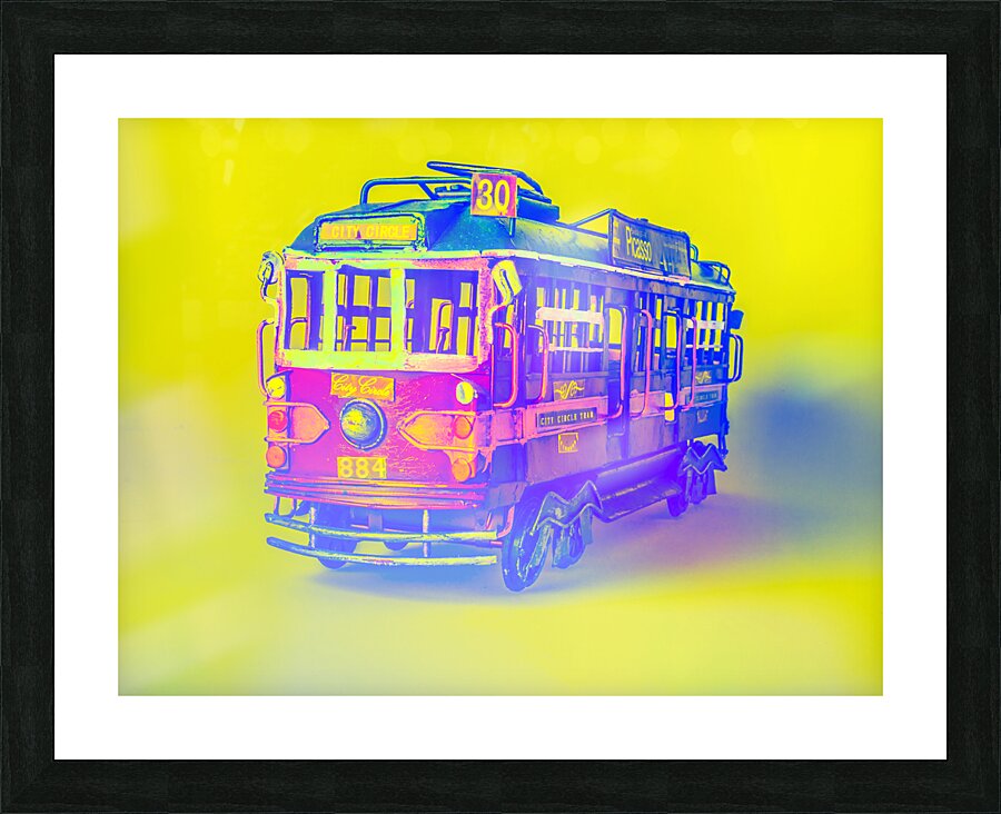 Commuter pop Picture Frame print