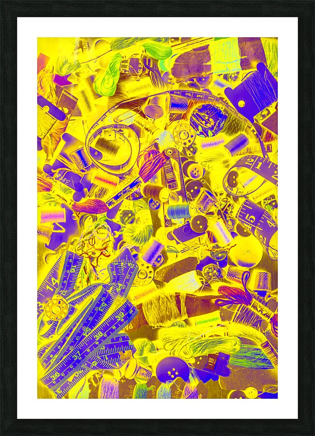 Messy desk - Best dressed Picture Frame print