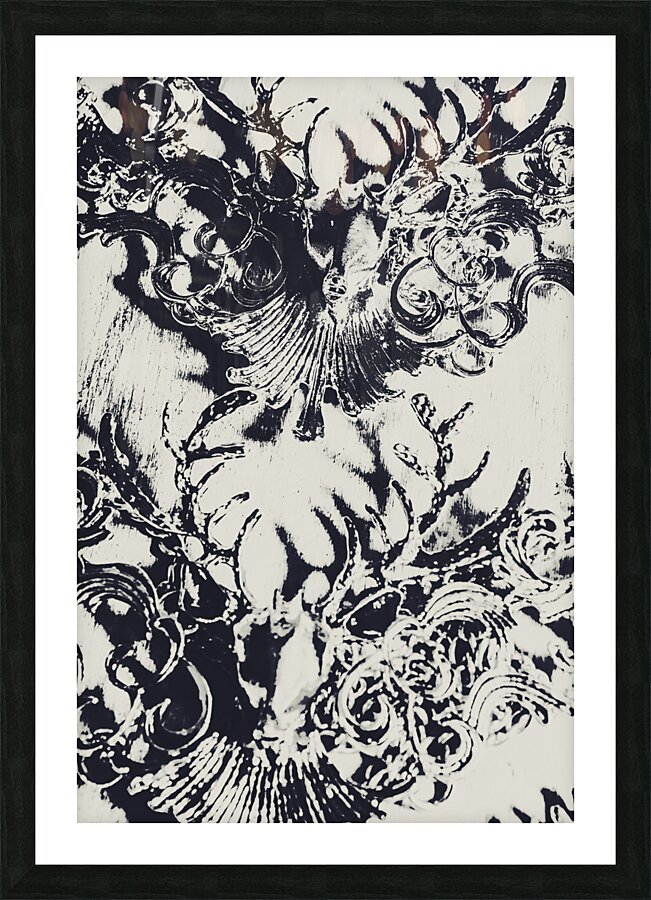 Halls of horned art Picture Frame print