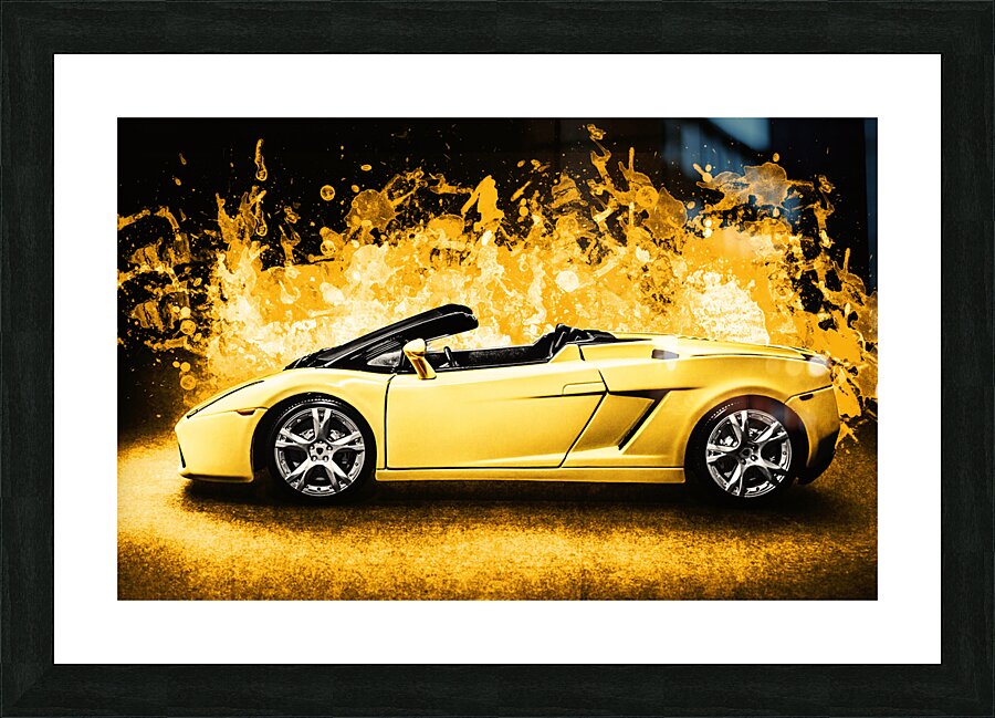 Scorcher Picture Frame print