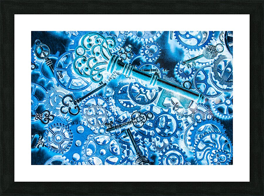 Spiral Picture Frame print