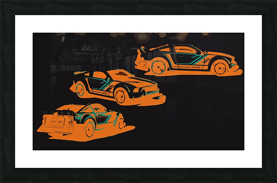 Mustanged Picture Frame print