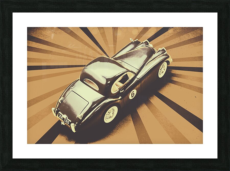 Return of the XK120 Picture Frame print