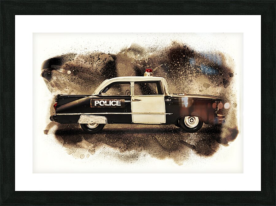 Painted patrol Picture Frame print